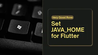 Set JAVA - HOME for Flutter Using Android Studio JDK Windows Setup