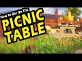 How to Get on the PICNIC TABLE in GROUNDED