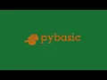 Welcome to pybasic