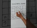 5x5 Magic Square Add horizontally Vertically or Diagonally comment answer