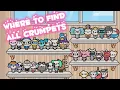 Where to find all the Crumpets in Toca boca