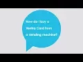 How do I buy a Ventra Card at a vending machine