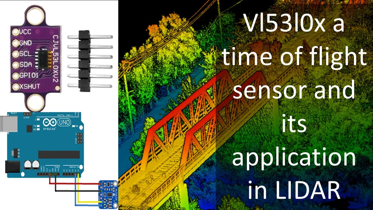 Vl53l0x a time of flight sensor and its application in LIDAR