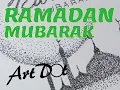 Download Lagu #ArtVlog: Ramadan Mubarak : Drawing | Stipple/Pointilism