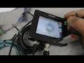KEYENCE IV-G300CA VISION COLOR SENSOR MONITOR AMPLIFIER POWER SUUPLY M6270