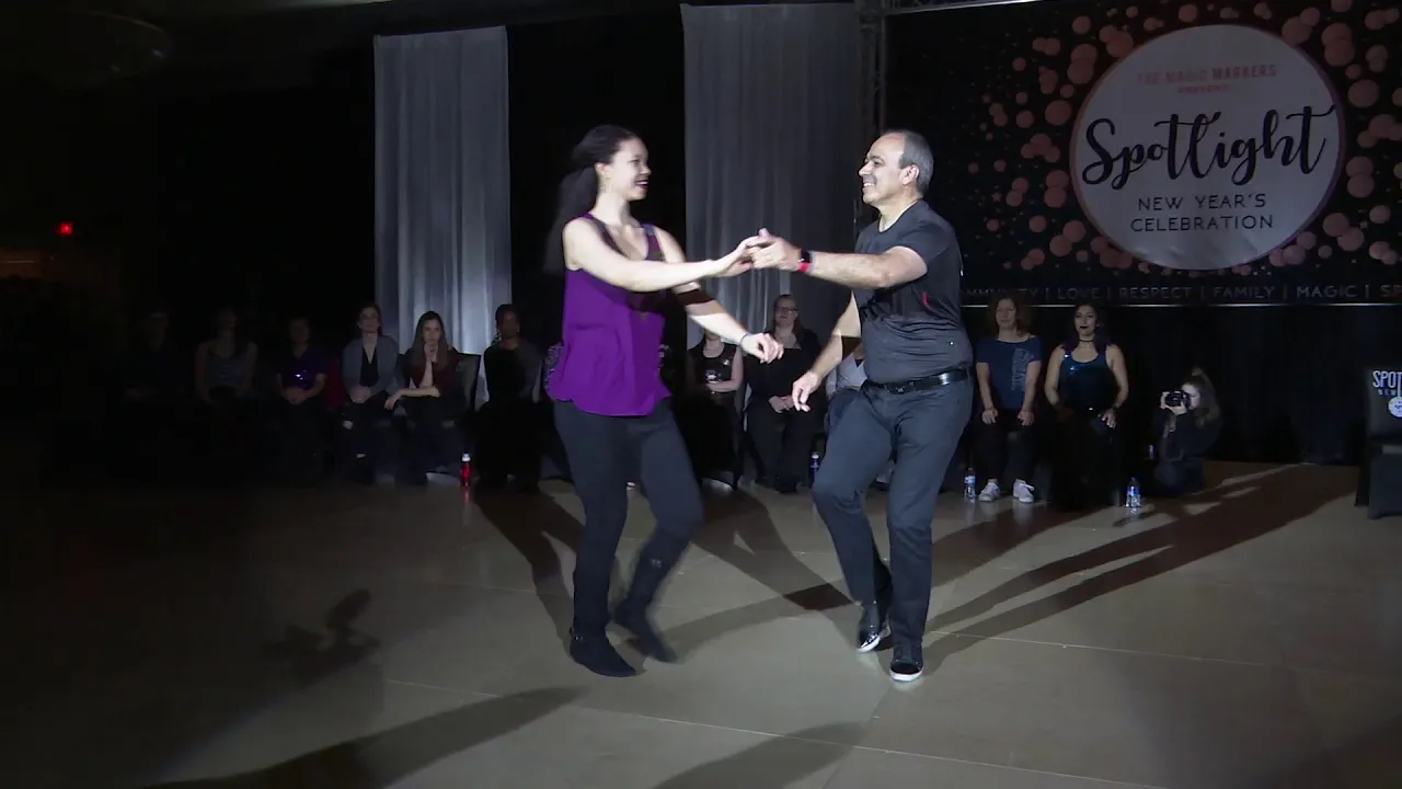 Spotlight New Years 2019 2020 Novice Jack & Jill Charles Buffington & Natalie Sims