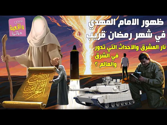 ⁣ظهور الامام المهدي في شهر رمضان قريب بعد ظهور نار المشرق والاحداث التي تدور في الشرق الاوسط والعالم