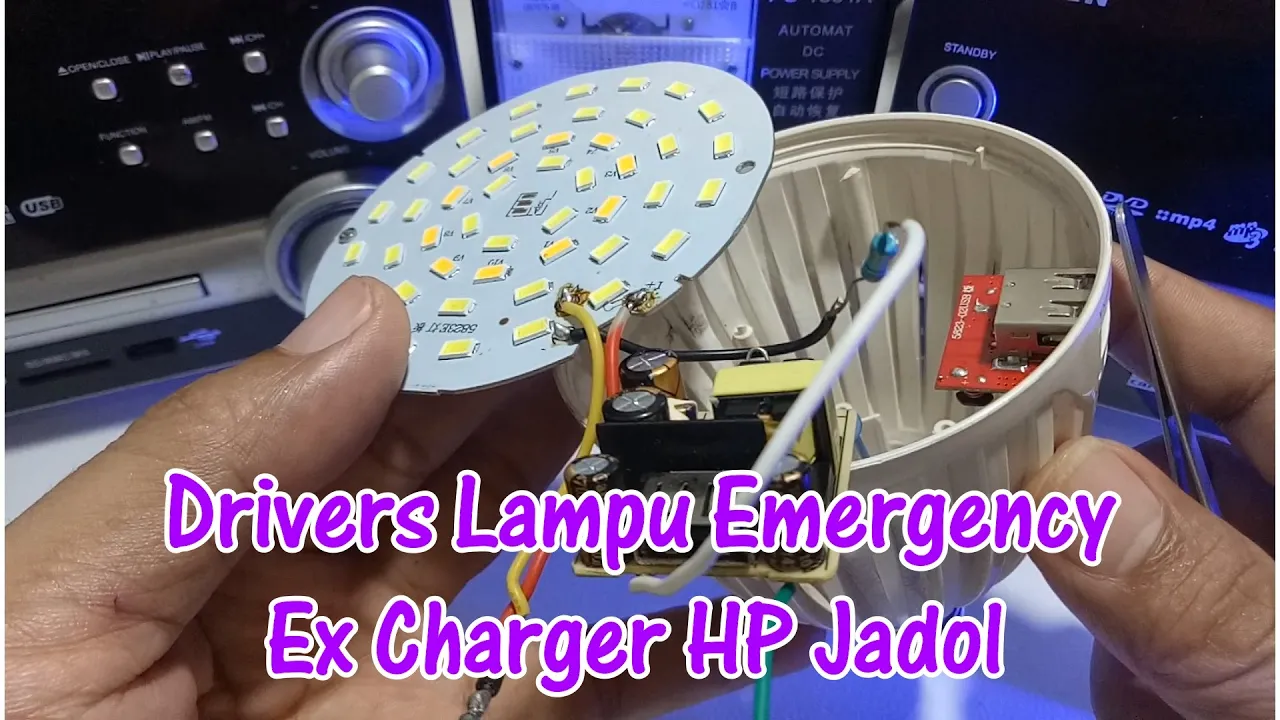 Wow Tahan Hingga 15 Jam! Review Lampu LED Emergency LUBY L 1031 15W Bisa Jadi Powerbank Juga.