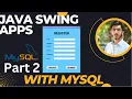 JAVA LOGIN SYSTEM java swing gui project with MySQL database Part 2