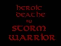 STORMWARRIOR - HEROIC DEATH. THE BEST SONG POWER METAL