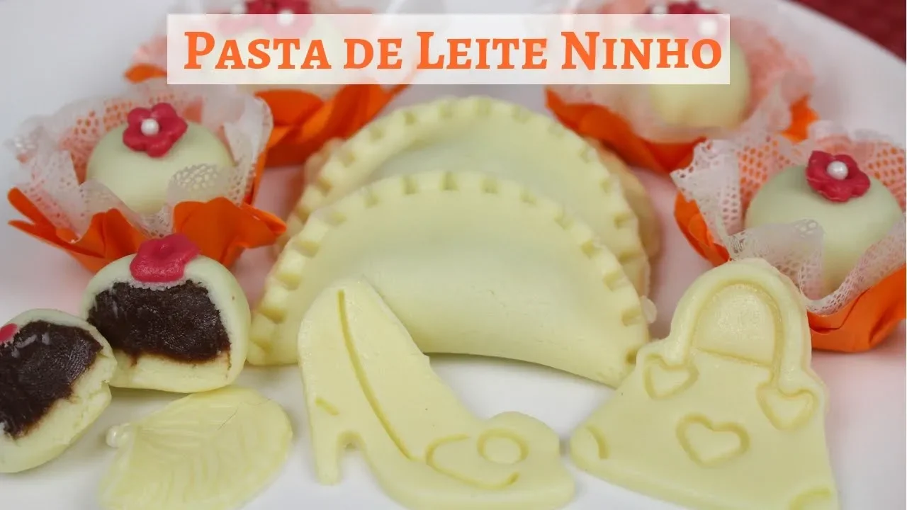 COMO FAZER ROSAS E FLORZINHAS COM PASTA DE LEITE NINHO - Isamara Amâncio
