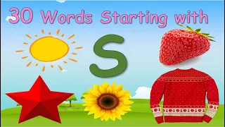 30 Words Starting with Letter S Letter S words Words that starts with S