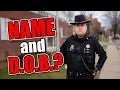INTIMIDATION FAIL - ID REFUSAL