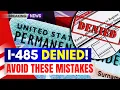 Why Your I-485 Might Be REJECTED in 2026 New Rules Read This Adjustment of Status USCIS News