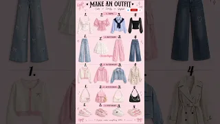 Choose Your Outfits pick 1 2 3 4