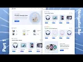 Ecommerce Electronics Product Page HTML CSS JS Step-By-Step Tutorial - Part 1