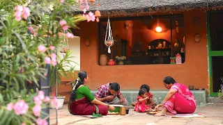 Authentic Hyderabadi Chicken Dum Biryani, Is Cooked in an Indian Village Hut - In a Clay Pot