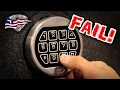 WARNING Gun Safe FAIL What You Need To Know About Electronic Locks