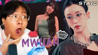 stayc golden kpop demon hunters reaction they ate this cover up 