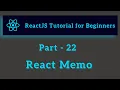 ReactJS Tutorial for Beginners - Part 22
