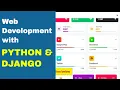 Python3 Django full course from beginner to mastery web development with django tutorial course
