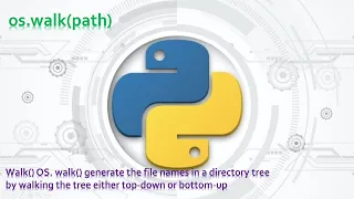 44 Complete Python Basics for Automation - os walk path