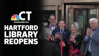 Hartford Public Library fully reopens after years of renovations