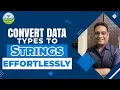 Convert Int Float More to String in C Easily PPS BCS 101 BCS 201