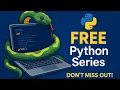 Big Announcement Python Programming Series for Beginners Python Ka Safar Must Watch