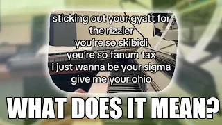 What Does Sticking Out Your Gyatt For The Rizzler Mean