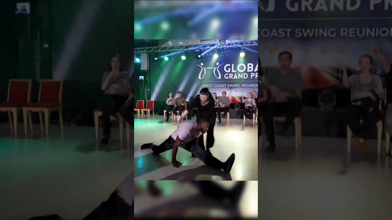 The one and only time KP has done the splits 👀 #improv #westcoastswing