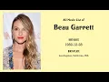 Beau Garrett Movies list Beau Garrett Filmography of Beau Garrett