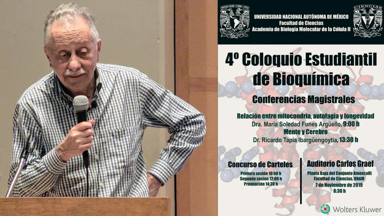 La química de la comunicación neuronal (Ricardo Tapia Ibargüengoytia)