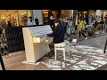 【ストリートピアノ】丸の内仲通り　「Rosy」SixTONESをちょっと弾いてみた