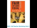 Fall 2024 Grading Accurately Ethically Equitably with Rick Wormeli Part 3