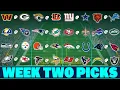 Week 2 NFL Picks 2025 Live