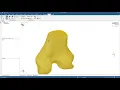 ANSYS SpaceClaim 2021R1 STL of Knee Joint convert to Geometry Part 1