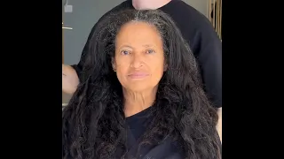 from granny to chic beauty transformation before and after hair makeover