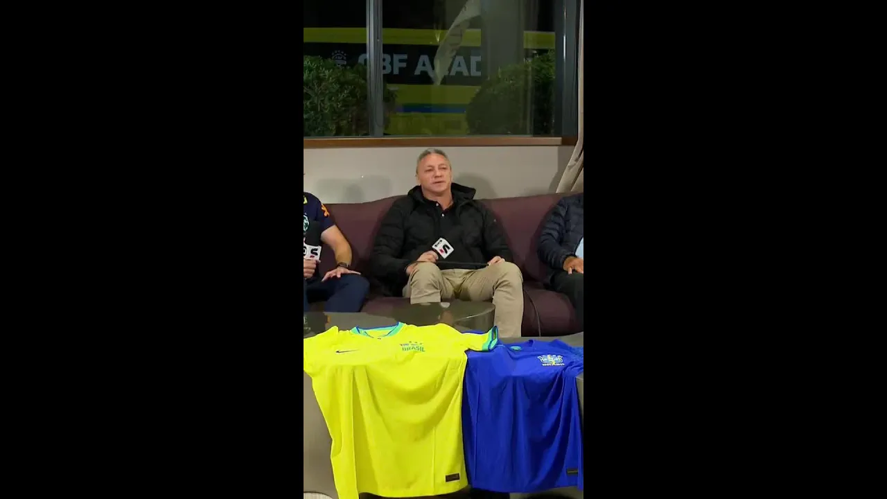 BRASIL X URUGUAI ⚽AUXILIAR-TÉCNICO DA SELEÇÃO FALA SOBRE O CONFRONTO | #SHORTS | sportv
