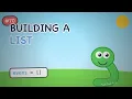 Python for Kids Building A List Loops can fill a list