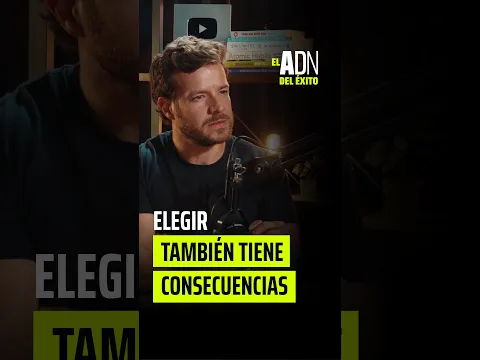 Ser libre también significa asumir lo que eliges #eladndelexito #jorgecaceres