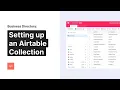 Business Directory Widget 2 of 3 - Setting up an Airtable Collection NEW
