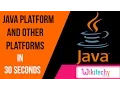 what is difference between java platform and other platforms java interviews wikitechy com