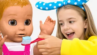 Yes Yes Go to School Song Nursery Rhymes for Kids with Anabella Show