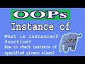 PHP Oops Part-09 Instanceof Keyword