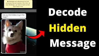 How to decode Steganography