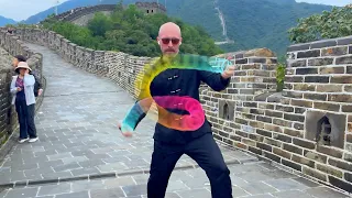 Slinky Tricks on the Great Wall of China