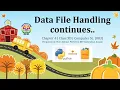 Data File Handling Chapter 04 Part 02 Unit 01 Class XII Computer Science 083 English