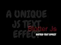 Create Particle Text using Blotter JS Blotter JS Tutorial