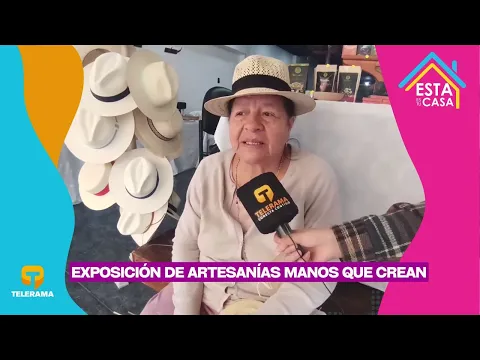 Exposición de artesanías Manos que crean